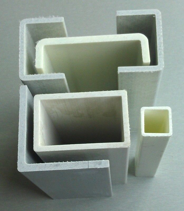 Polyesterpultrusion Profiel, het Vastbinden van GPO -3 Reeks, om te barsten niet, Stabiele structuur, Uitstekende flexural Sterkte